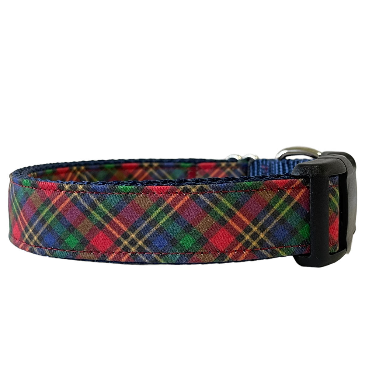 Green Red Blue Plaid Dog - Leash 52&quot;